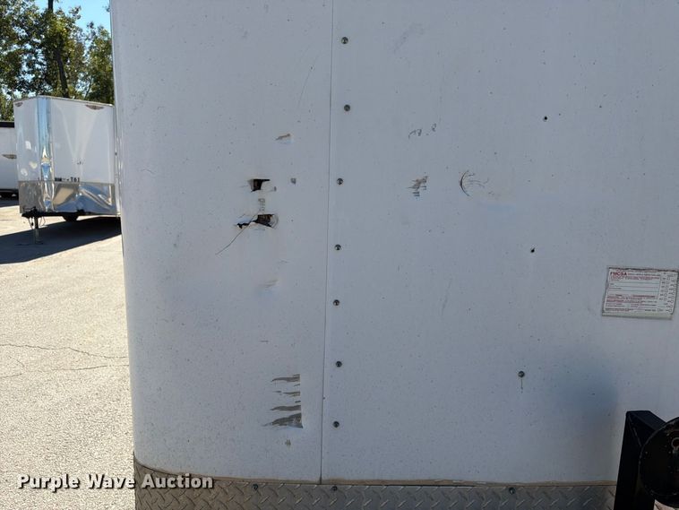 image for item FK3821 2006 Interstate West Corp ILRD716TA2 enclosed cargo trailer