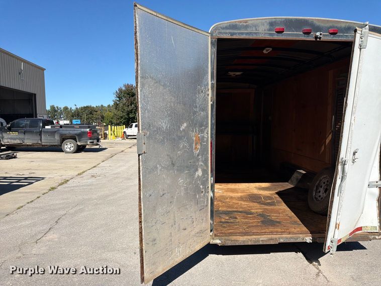 image for item FK3821 2006 Interstate West Corp ILRD716TA2 enclosed cargo trailer