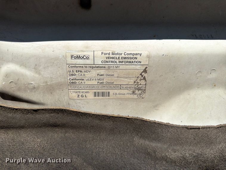 image for item FK3824 2015 Ford Transit 350 delivery van