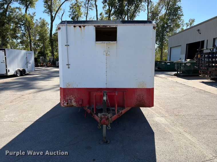 image for item FK3825 1989 W-W enclosed cargo trailer