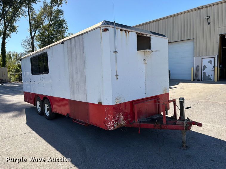 image for item FK3825 1989 W-W enclosed cargo trailer