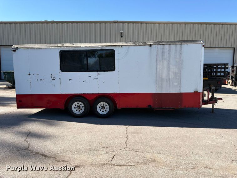 image for item FK3825 1989 W-W enclosed cargo trailer