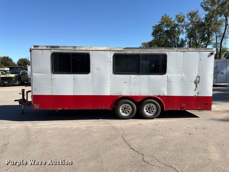 image for item FK3825 1989 W-W enclosed cargo trailer