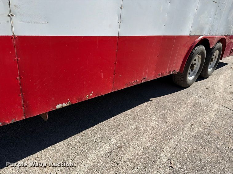 image for item FK3825 1989 W-W enclosed cargo trailer