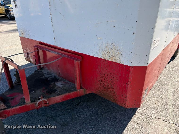 image for item FK3825 1989 W-W enclosed cargo trailer
