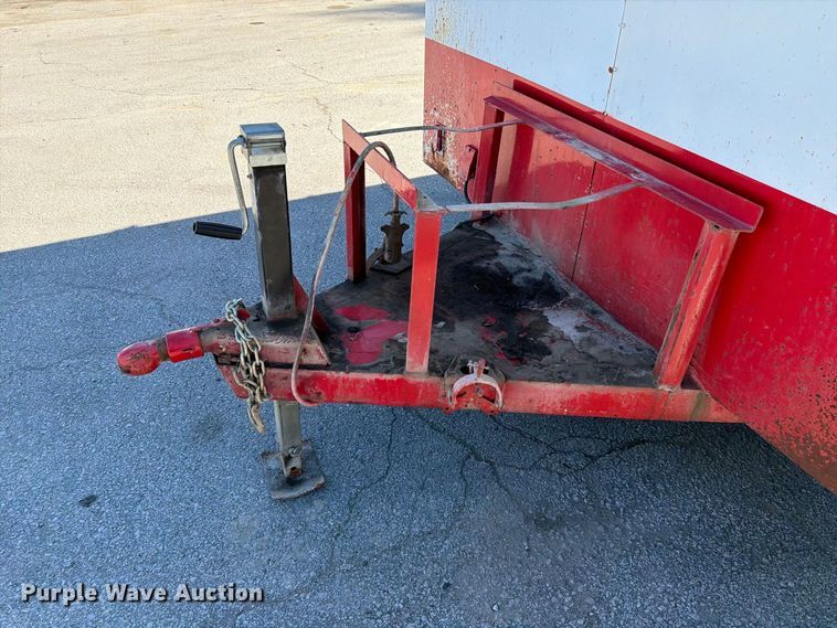 image for item FK3825 1989 W-W enclosed cargo trailer