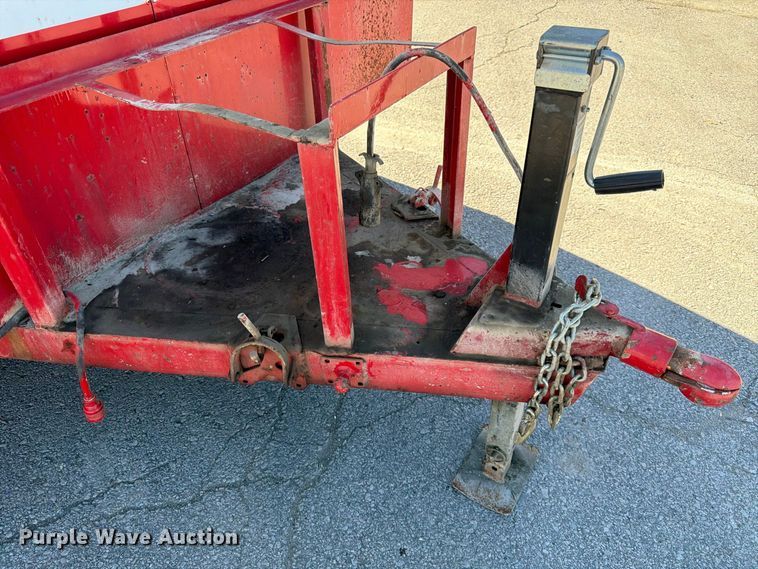 image for item FK3825 1989 W-W enclosed cargo trailer
