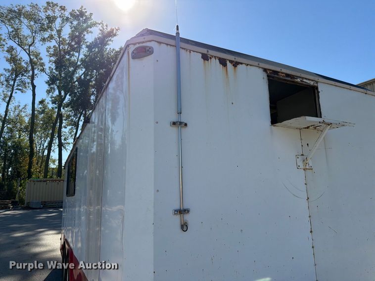 image for item FK3825 1989 W-W enclosed cargo trailer