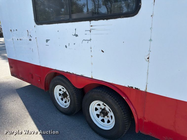 image for item FK3825 1989 W-W enclosed cargo trailer