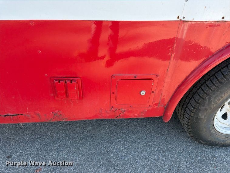 image for item FK3825 1989 W-W enclosed cargo trailer