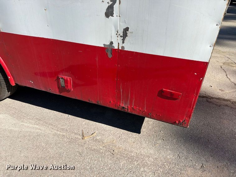 image for item FK3825 1989 W-W enclosed cargo trailer