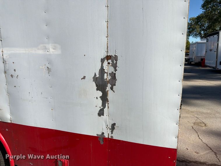 image for item FK3825 1989 W-W enclosed cargo trailer