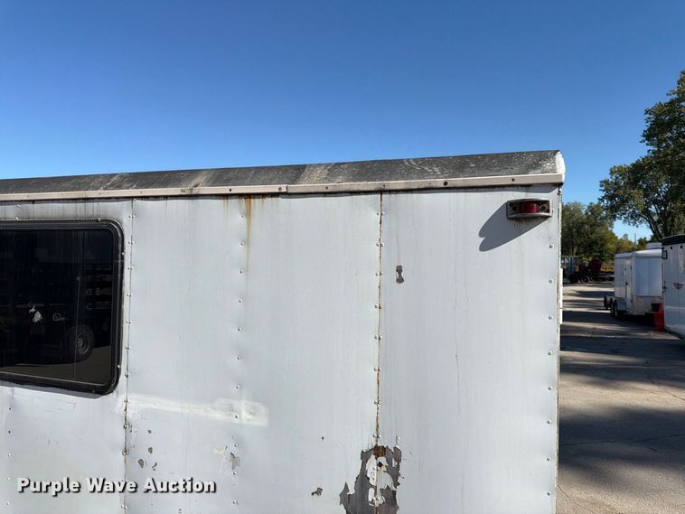 image for item FK3825 1989 W-W enclosed cargo trailer