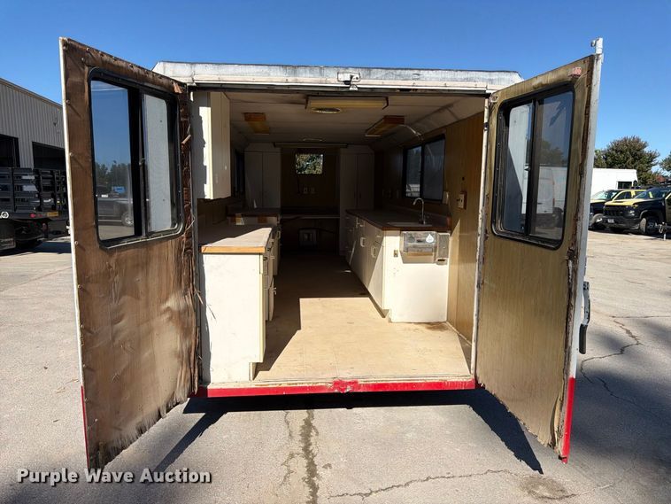 image for item FK3825 1989 W-W enclosed cargo trailer