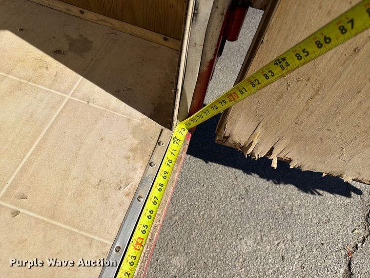 image for item FK3825 1989 W-W enclosed cargo trailer