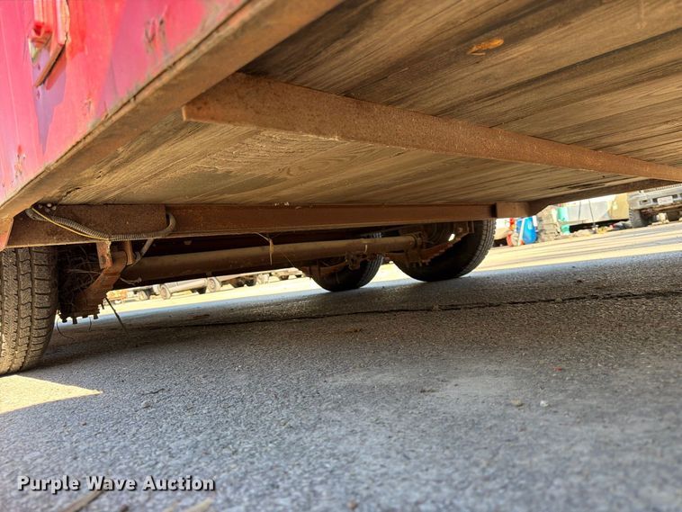 image for item FK3825 1989 W-W enclosed cargo trailer
