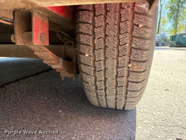 image for item FK3825 1989 W-W enclosed cargo trailer