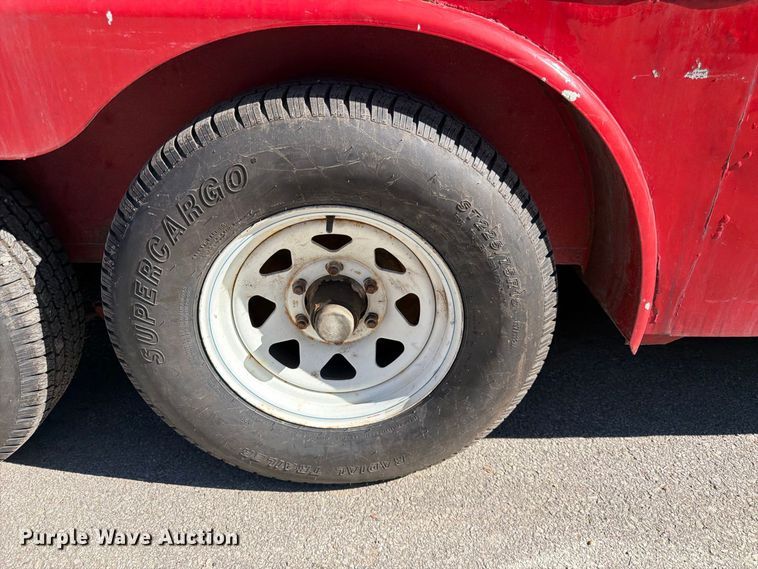 image for item FK3825 1989 W-W enclosed cargo trailer