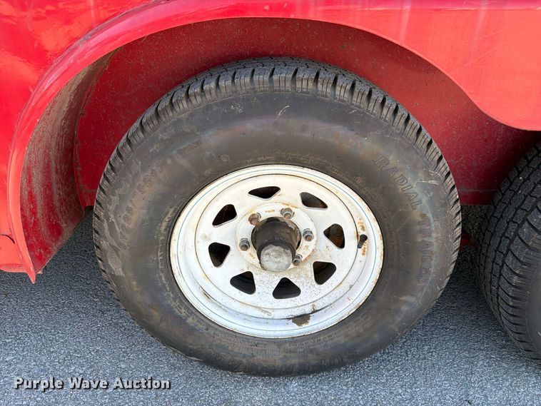 image for item FK3825 1989 W-W enclosed cargo trailer