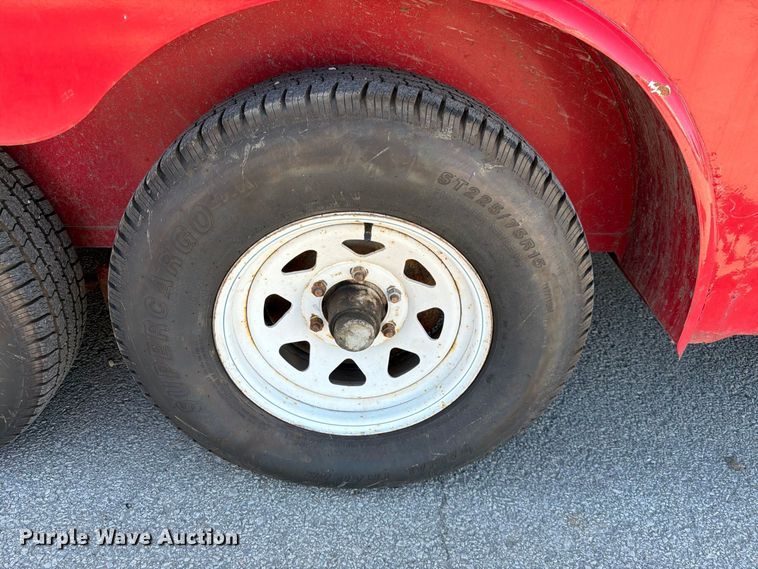 image for item FK3825 1989 W-W enclosed cargo trailer