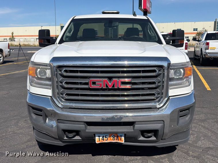 image for item FK4663 2016 GMC Sierra 2500HD utility bed pickup truck