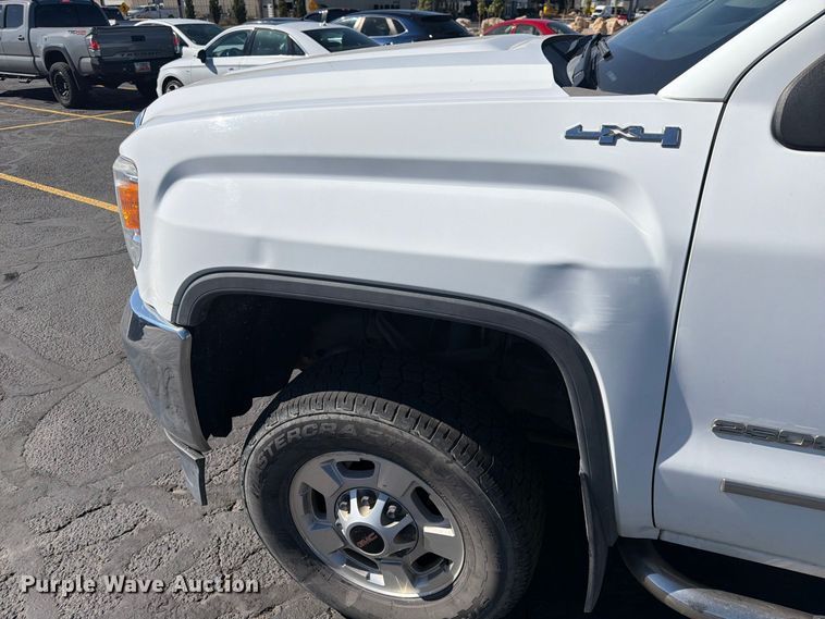 image for item FK4663 2016 GMC Sierra 2500HD utility bed pickup truck