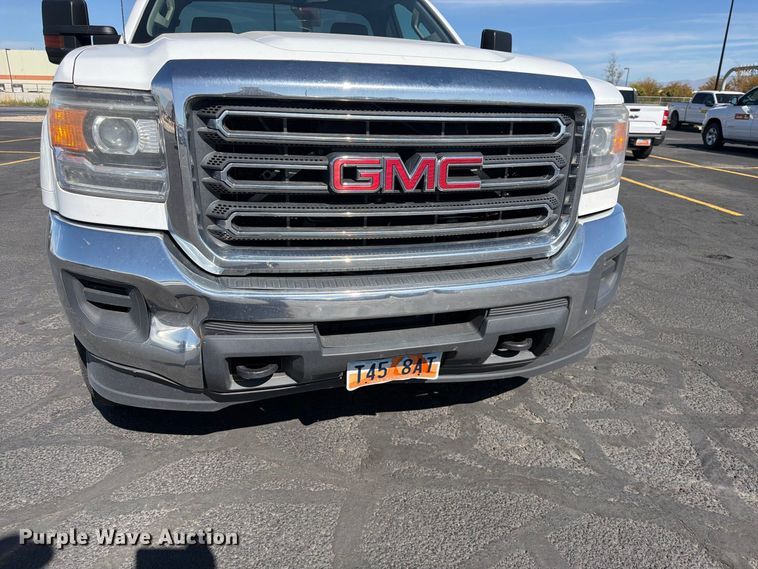 image for item FK4663 2016 GMC Sierra 2500HD utility bed pickup truck
