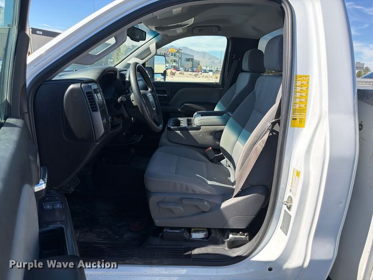 image for item FK4663 2016 GMC Sierra 2500HD utility bed pickup truck