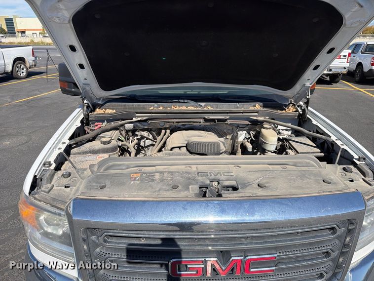 image for item FK4663 2016 GMC Sierra 2500HD utility bed pickup truck