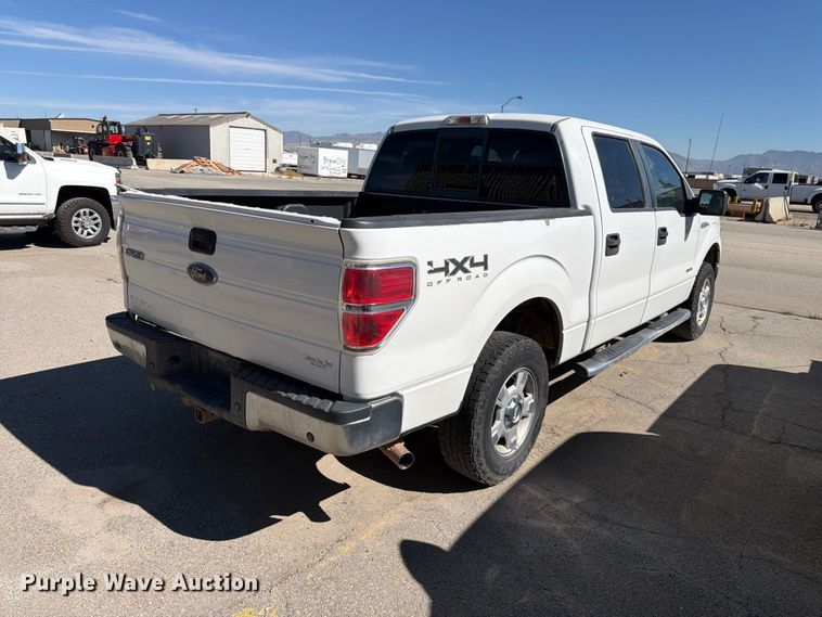 image for item FK4664 2013 Ford F-150 Crew Cab pickup truck