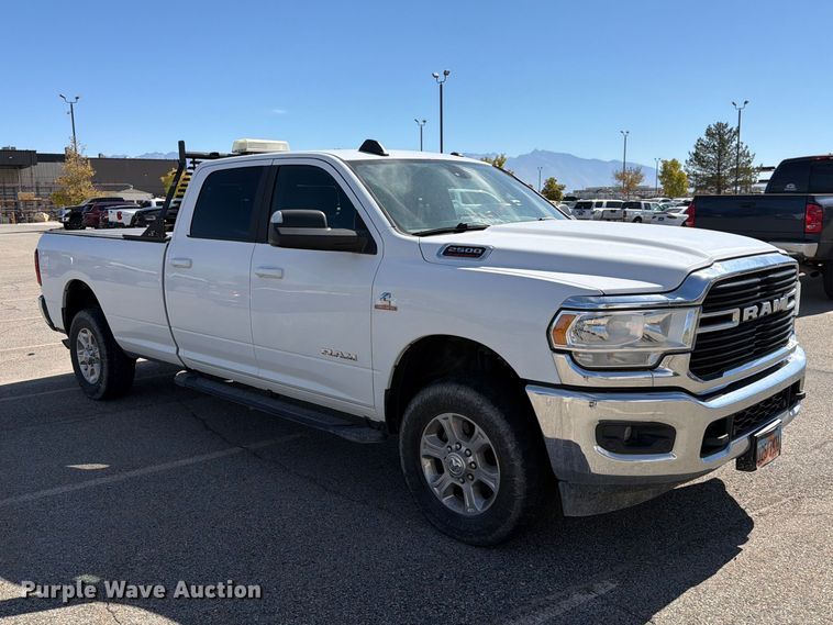 image for item FK4665 2021 RAM 2500 Crew Cab pickup truck
