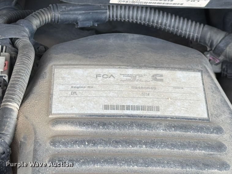 image for item FK4665 2021 RAM 2500 Crew Cab pickup truck