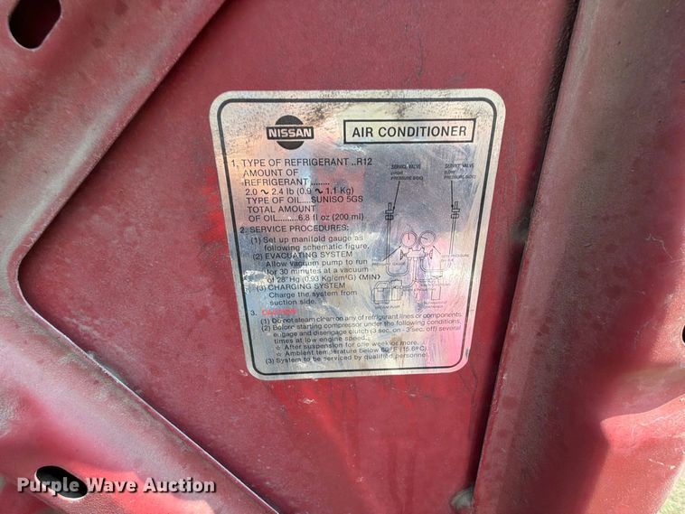 image for item FK5253 1988 Nissan Pickup Ext. Cab pickup truck