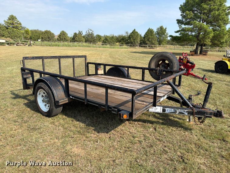 image for item FK5260 2012 Texas Bragg utility trailer
