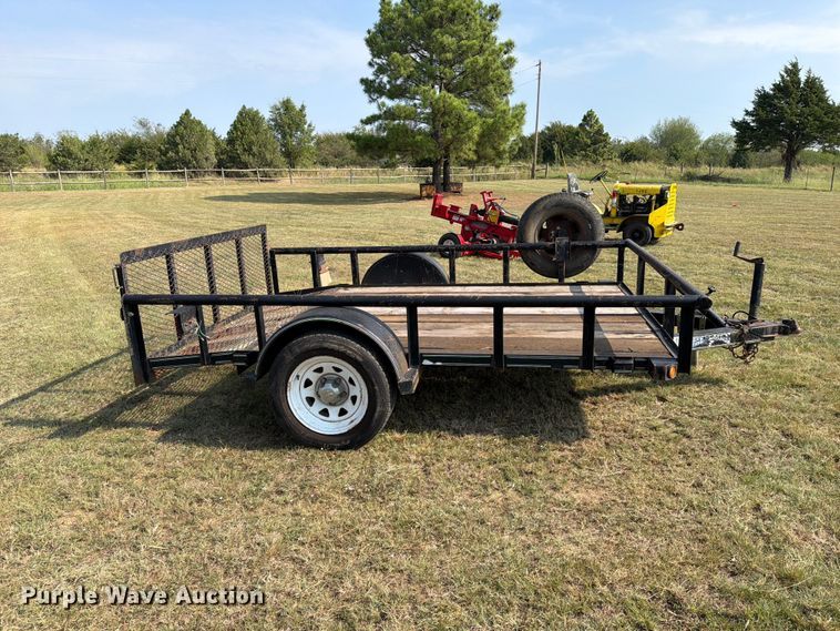 image for item FK5260 2012 Texas Bragg utility trailer