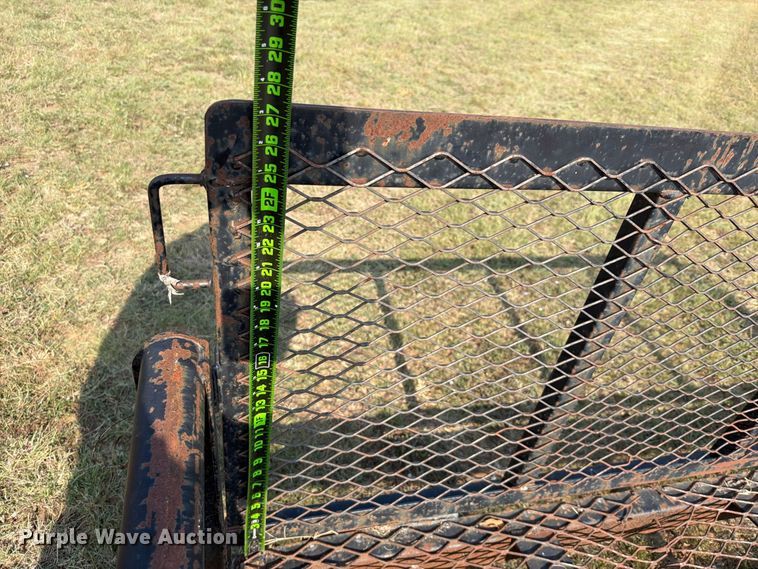 image for item FK5260 2012 Texas Bragg utility trailer