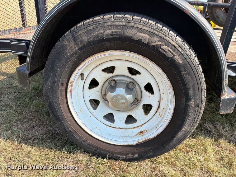 image for item FK5260 2012 Texas Bragg utility trailer