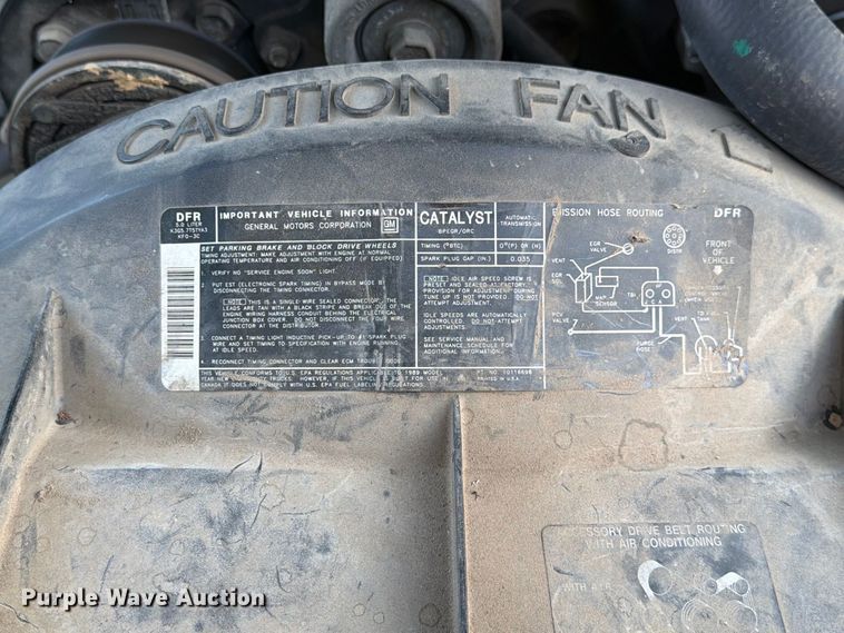 image for item FM6536 1989 Chevrolet C1500 pickup truck