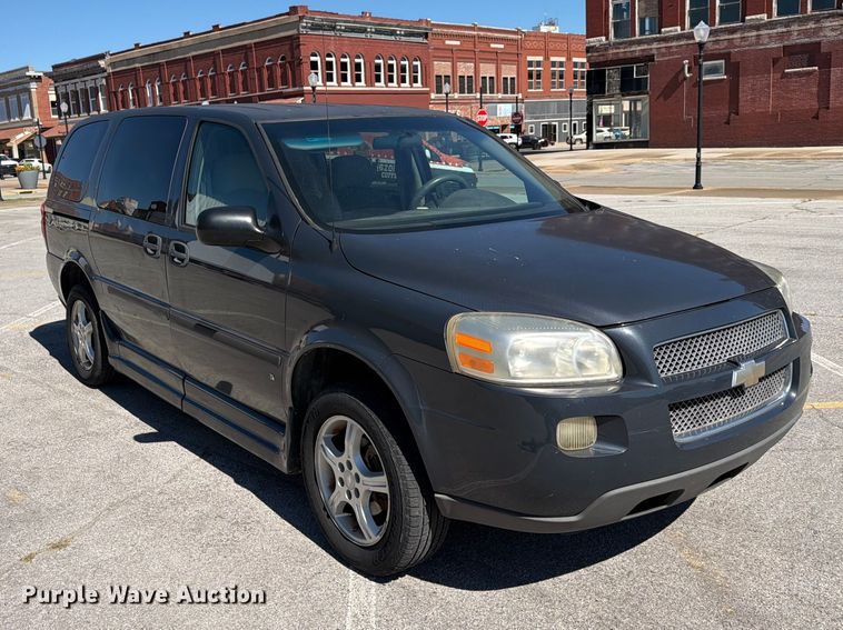 image for item FN2636 2008 Chevrolet Uplander handicap accessible van