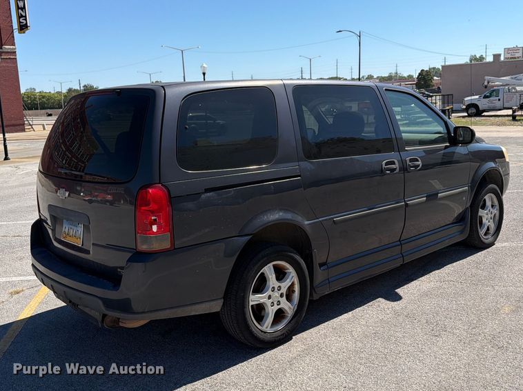 image for item FN2636 2008 Chevrolet Uplander handicap accessible van
