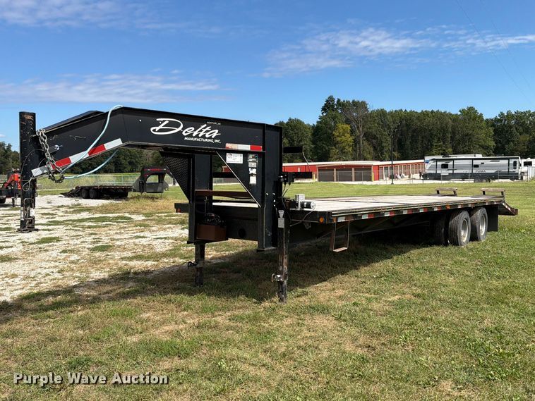 image for item FN5881 2007 Delta FS equipment trailer