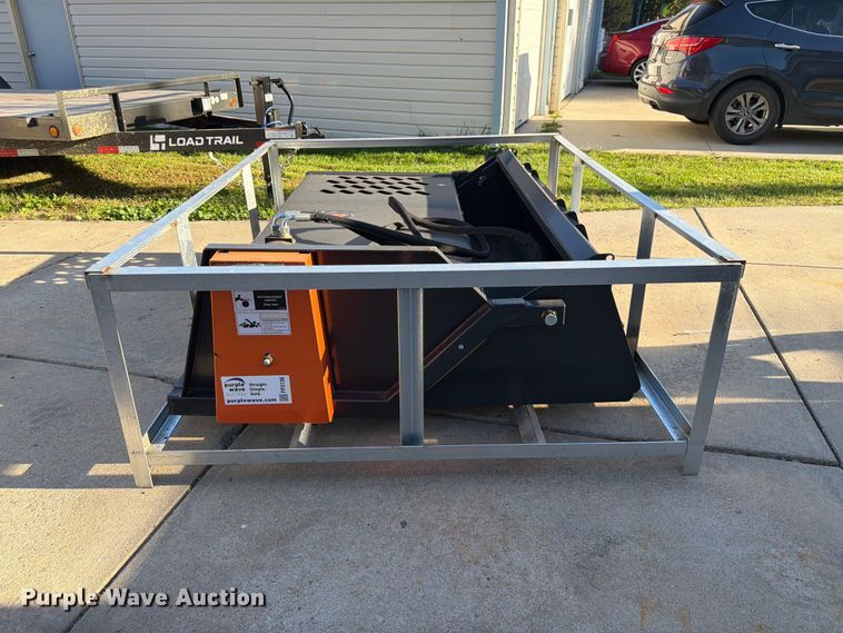 image for item FP3136 2025 Wolverine RCR-12-84W skid steer rock rake
