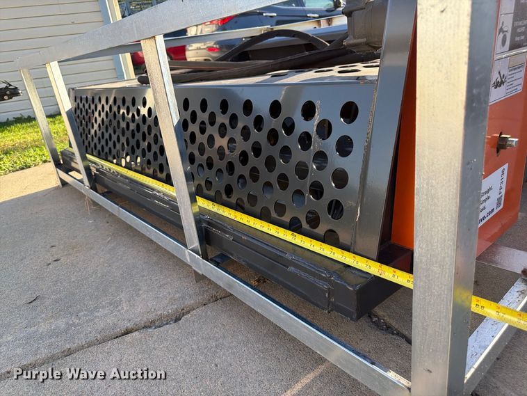 image for item FP3136 2025 Wolverine RCR-12-84W skid steer rock rake