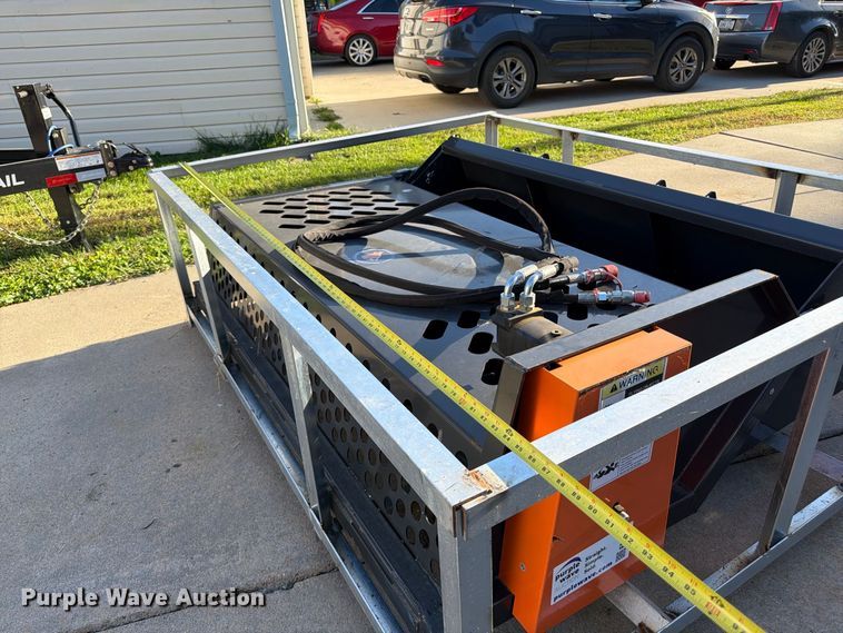 image for item FP3136 2025 Wolverine RCR-12-84W skid steer rock rake