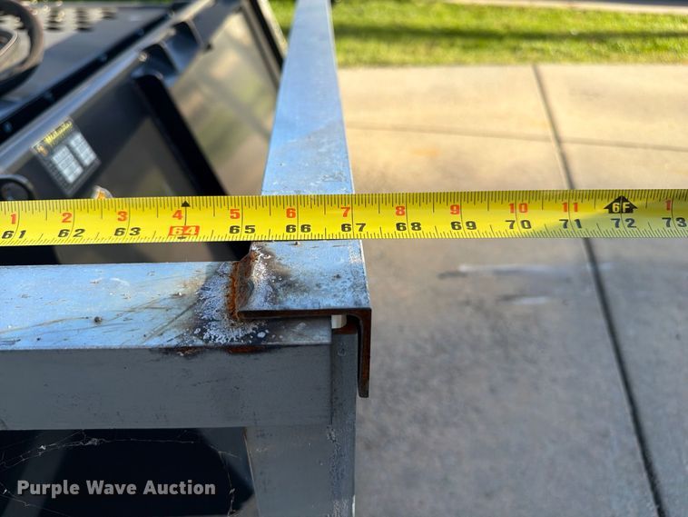 image for item FP3136 2025 Wolverine RCR-12-84W skid steer rock rake