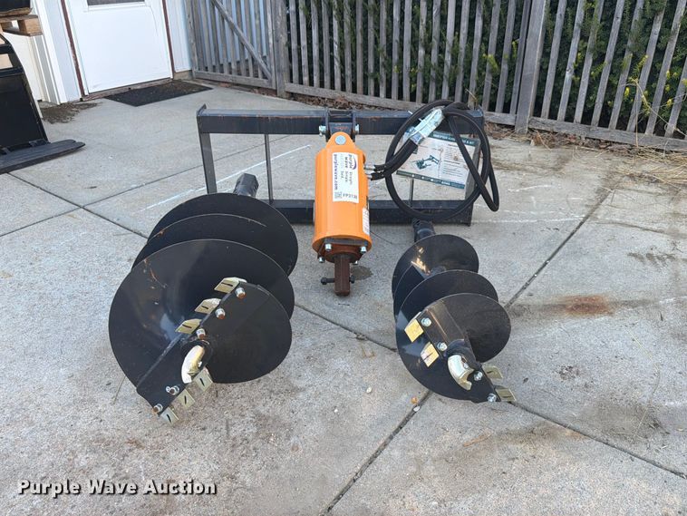 image for item FP3138 2025 Wolverine ADB-13-1218R skid steer auger