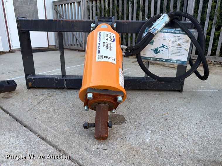 image for item FP3138 2025 Wolverine ADB-13-1218R skid steer auger