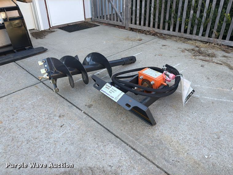 image for item FP3140 2026 Wolverine MAD-12-12D skid steer auger