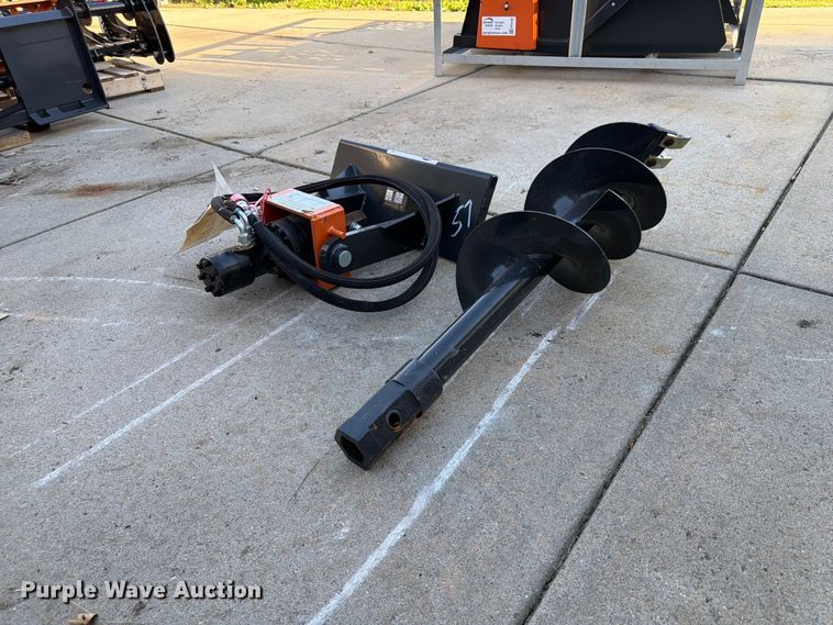 image for item FP3140 2026 Wolverine MAD-12-12D skid steer auger