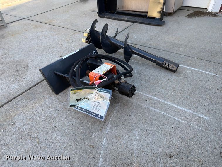 image for item FP3140 2026 Wolverine MAD-12-12D skid steer auger